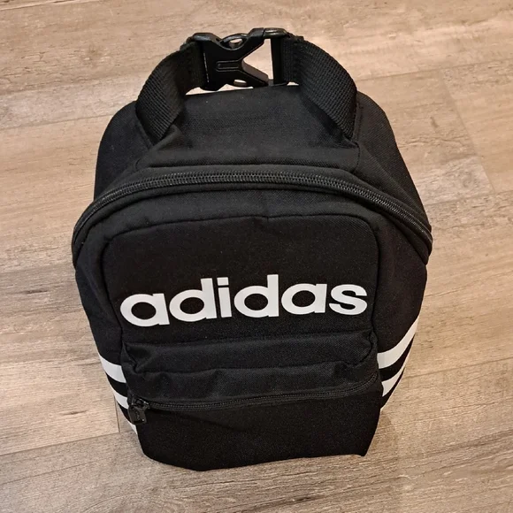 Adidas Black and White Insulated Lunch Bag. NWOT - Picture 2 of 6